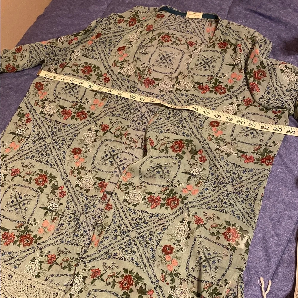 Elegant Floral Kimono Cardigan StichFix - Picture 5 of 8